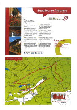circuit pédestre Beaulieu 8 km